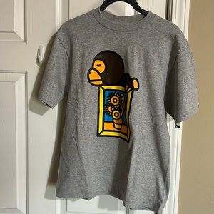 Bape babymilo gray tee